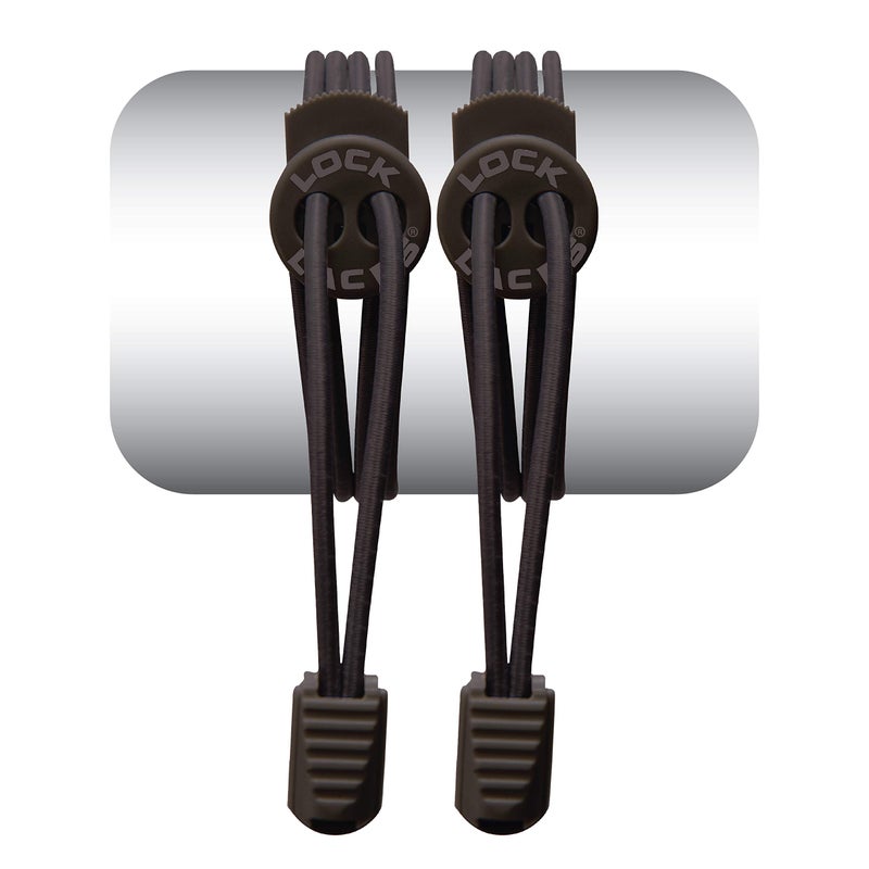 Lock Laces - 1 Size Fits All - Elastic No Tie Shoelaces for Kids Adults Ideal for Sneakers, Running & Athletic Shoes - Image 1